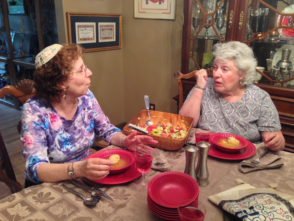 Shabbat Dinner at Barbara Meltz's house