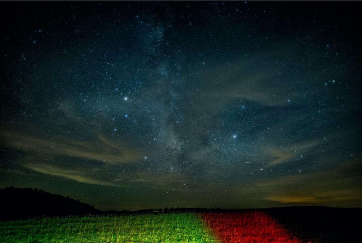David Goldenberg image of Milky Way. Courtesy of Potter County Stargazing Tours