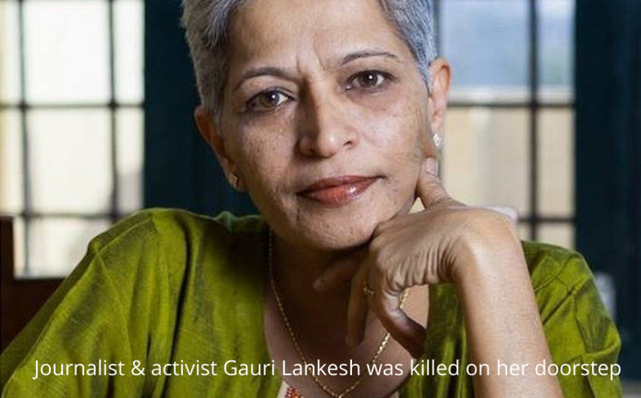 Journalist-actovist-Gauri-Lankesh-was-killed-on-her-doortep-in-2017