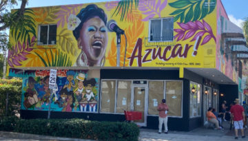 Celia Cruz in Little Havana by Ramaa Reddy